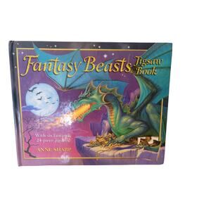 Fantasy Beasts Jigsaw Book with 6 Fantasy 24 pc. Jigsaw Puzzles by Anne Sharp